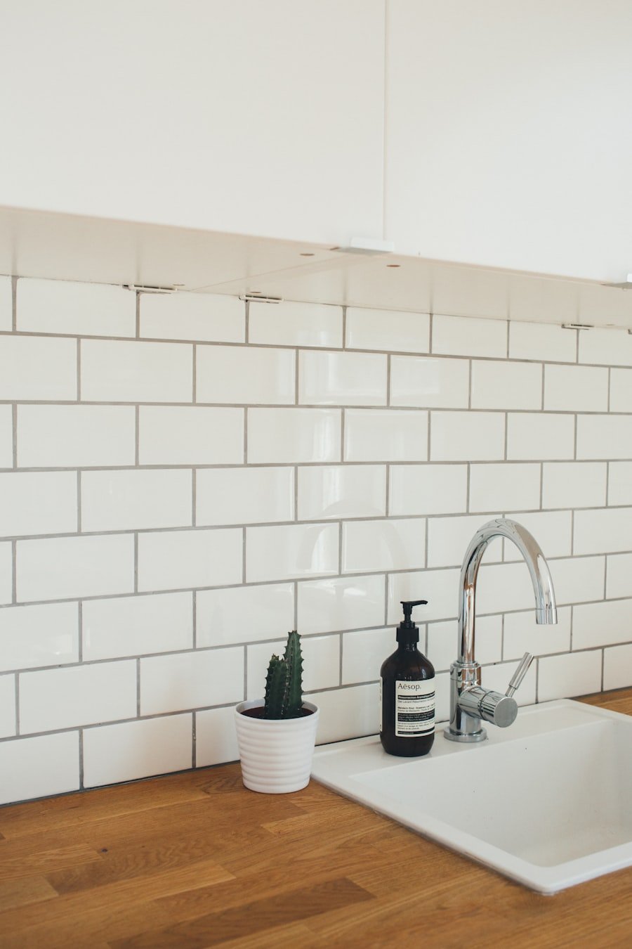 Tiled bathroom